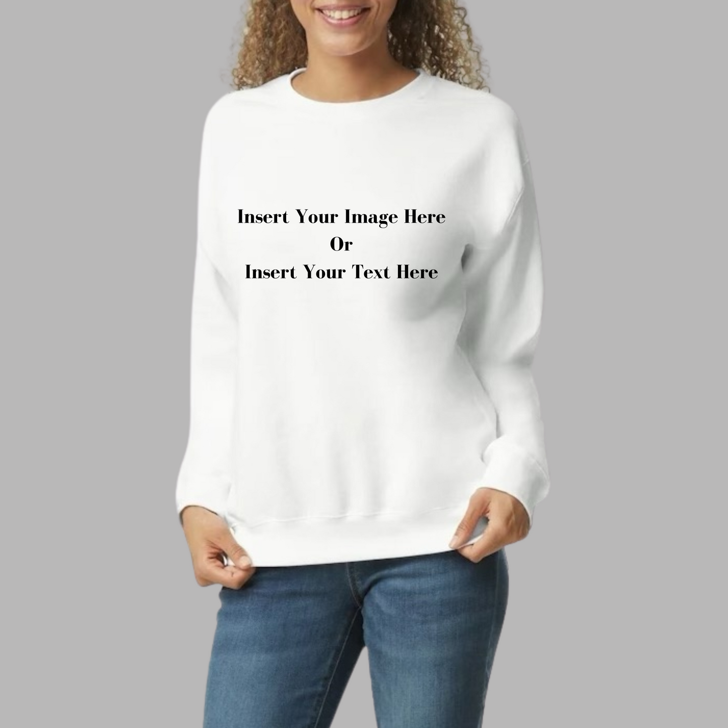"Cozy Creations" Customizable Women's Fleece Sweatshirt| Sublimation Sweatshirt