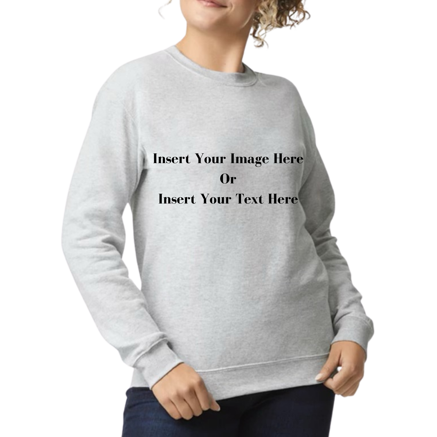 "Cozy Creations" Customizable Women's Fleece Sweatshirt| Sublimation Sweatshirt