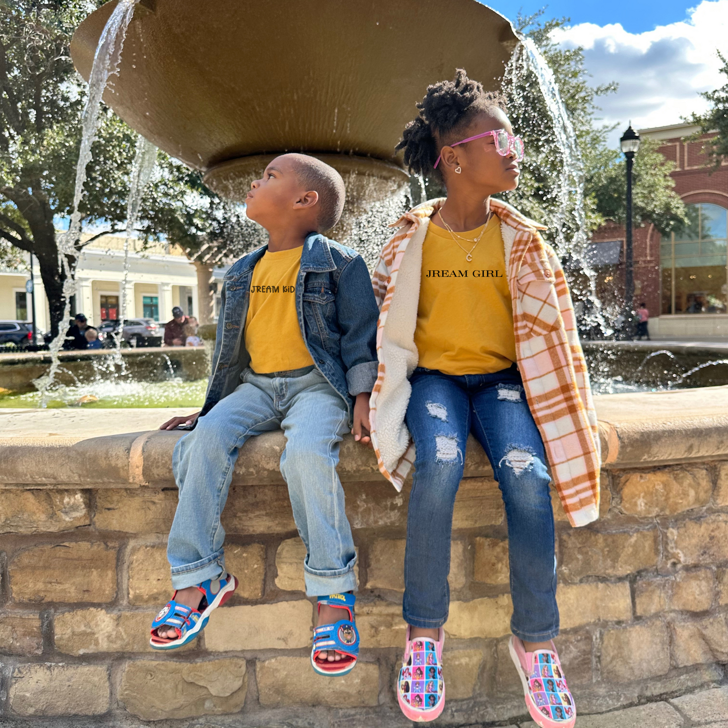 "Jream Kid" & "Jream Girl" Adventure-Ready Tee | Faith Tees| Christian Shirts For Kids