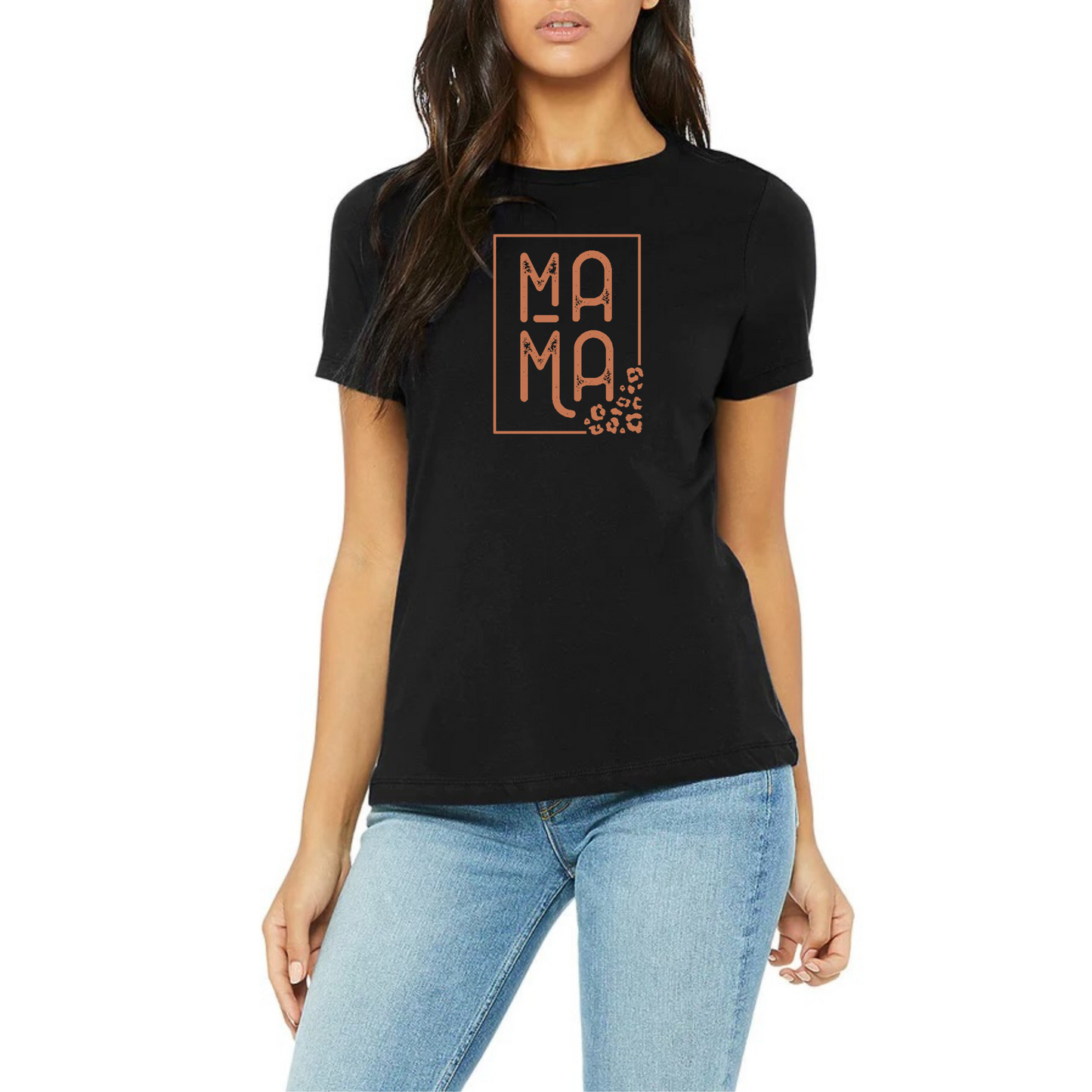 "Mama Relaxed Graphic Tee"| Mom Shirt