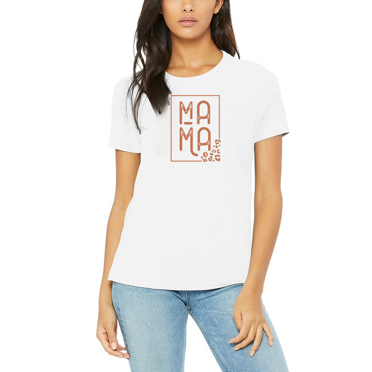 "Mama Relaxed Graphic Tee"| Mom Shirt