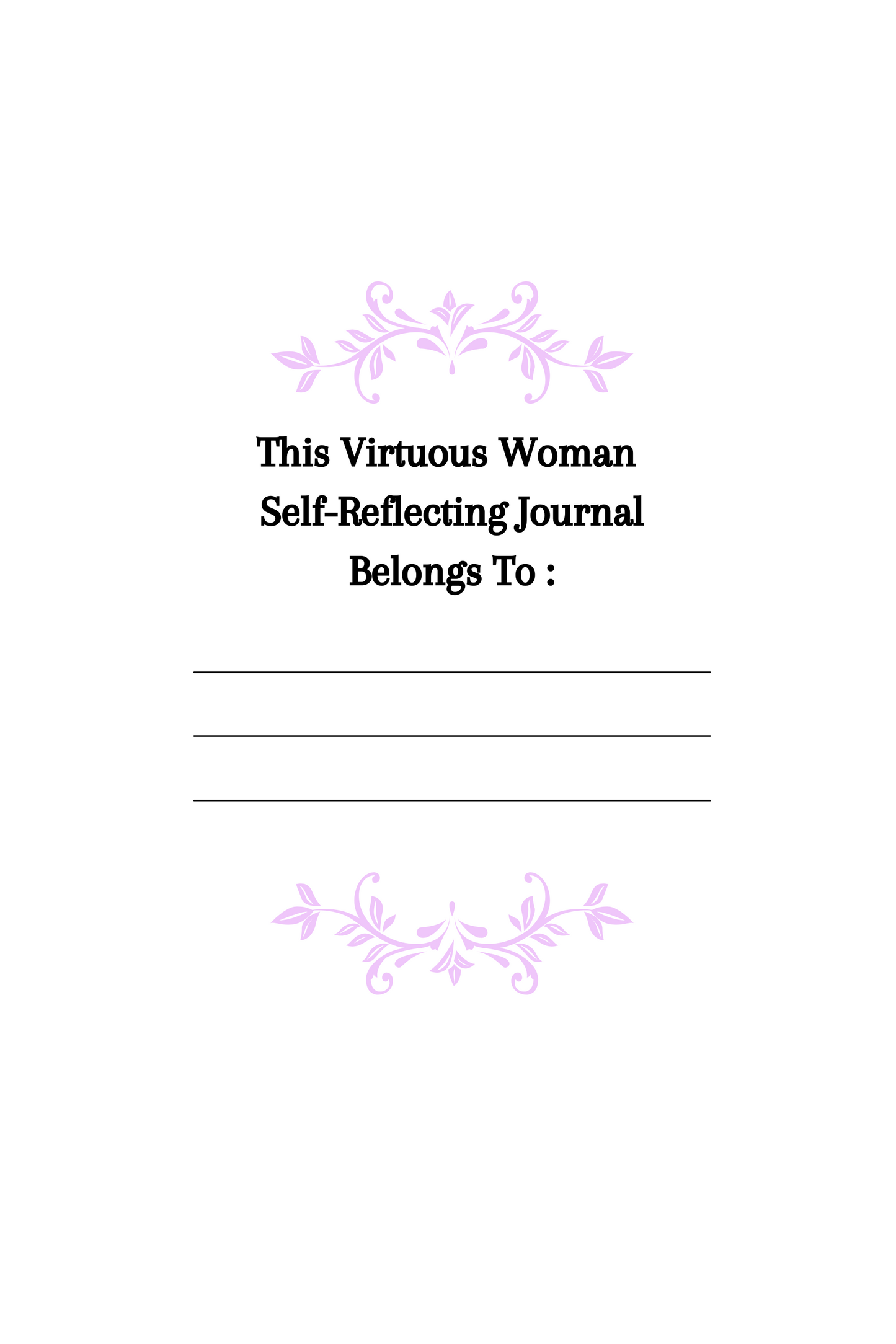 The Virtuous Woman Prayer & Bible Study Journal|Spring Collection