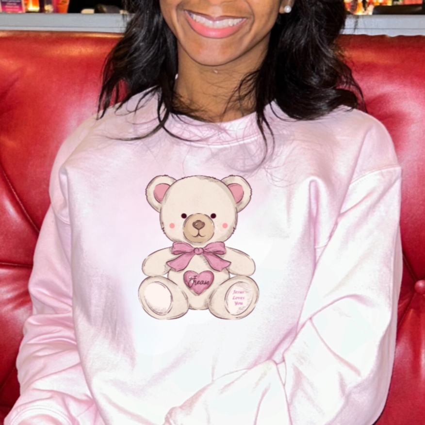Jream Bear Coquette Women Sweatshirt| Coquette Sweatshirts