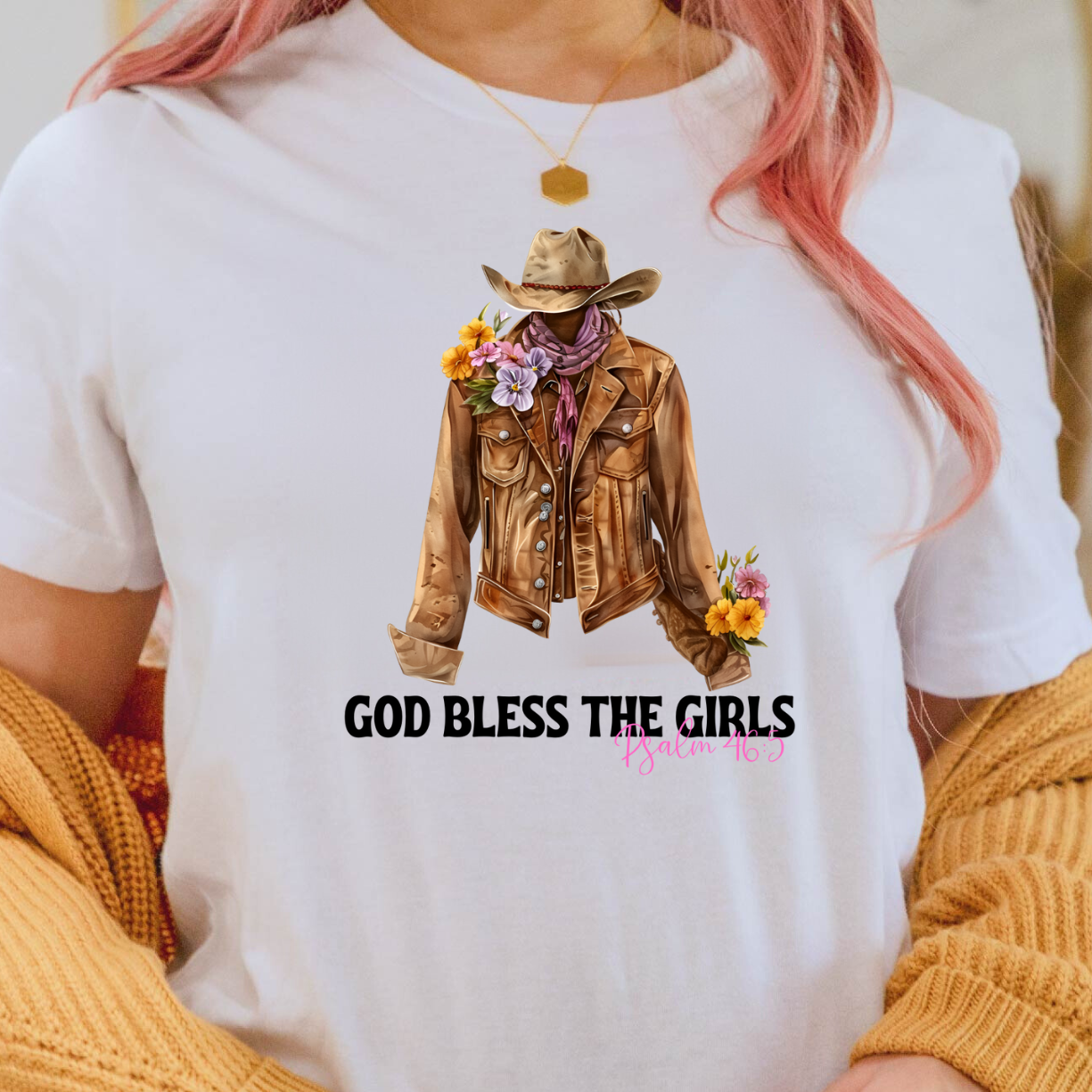 "God Bless The Girls" Cowgirl Shirt|