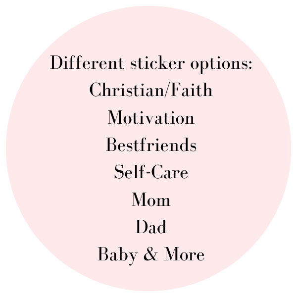 10 Christian Glossy Vinyl Stickers| Office Stickers| Journal Stickers| Laptop Stickers