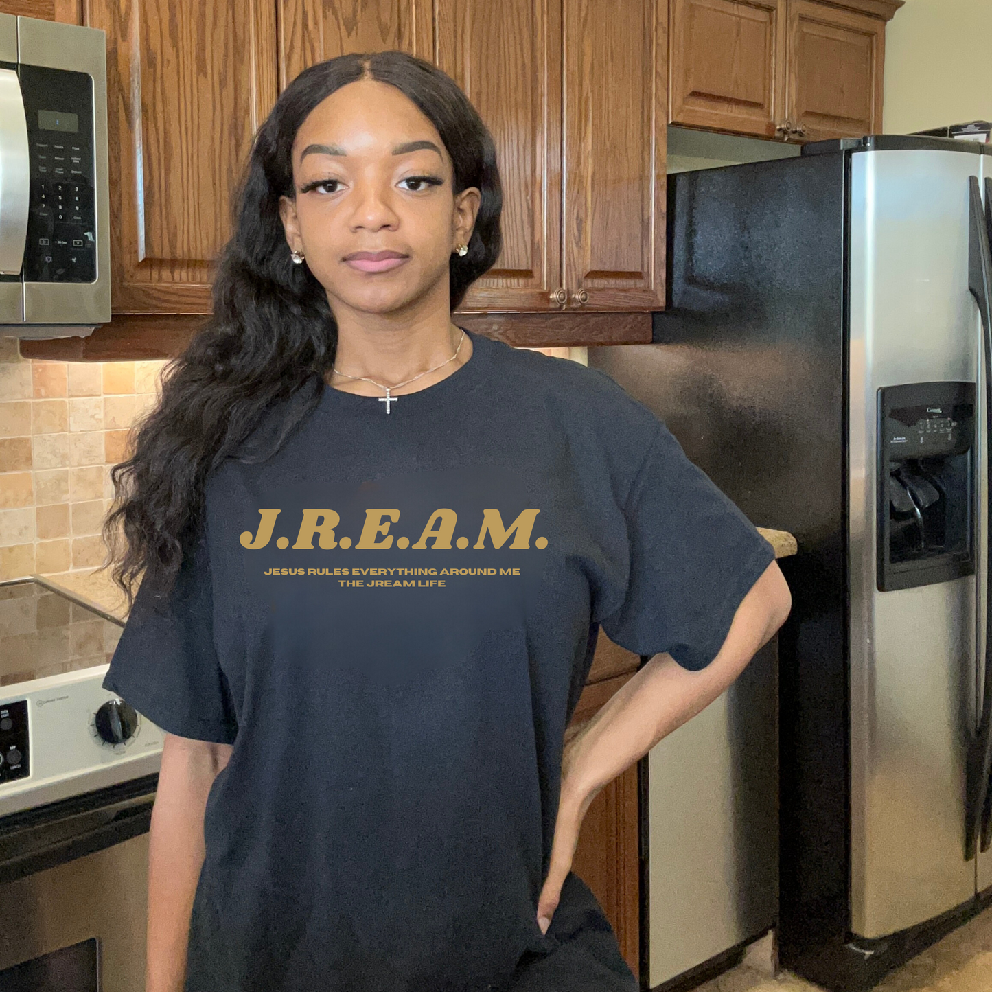 J.R.E.A.M. Jesus Rules Everything Around Me| Unisex Adult T-shirt