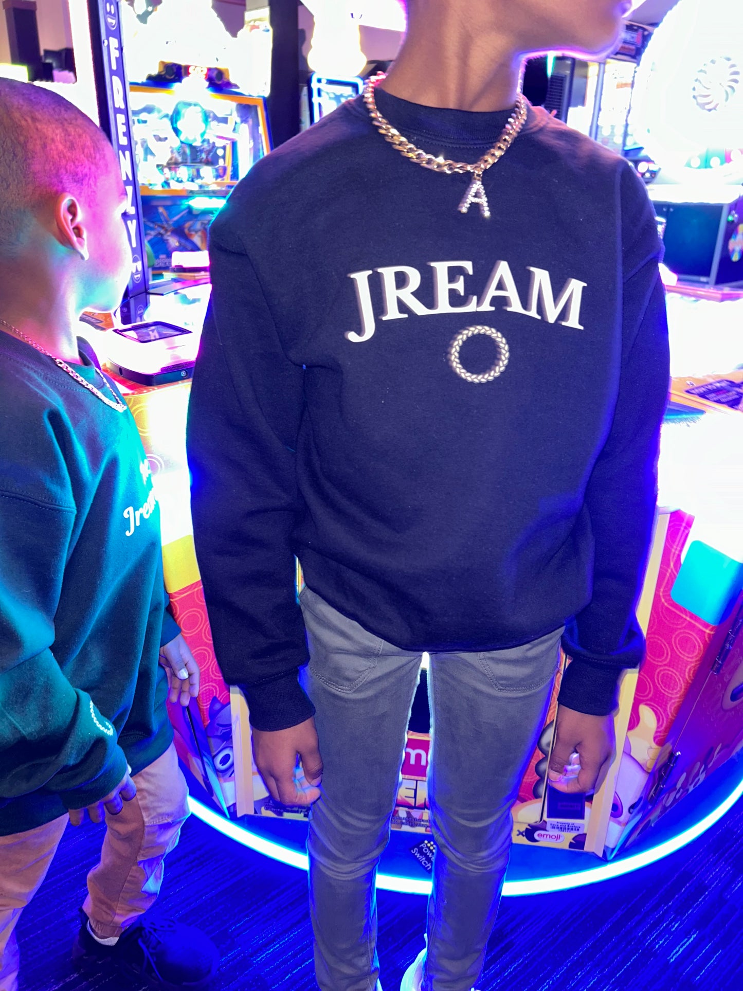 Jream Signature Emblem Girl Sweatshirt | Girl Sweatshirts