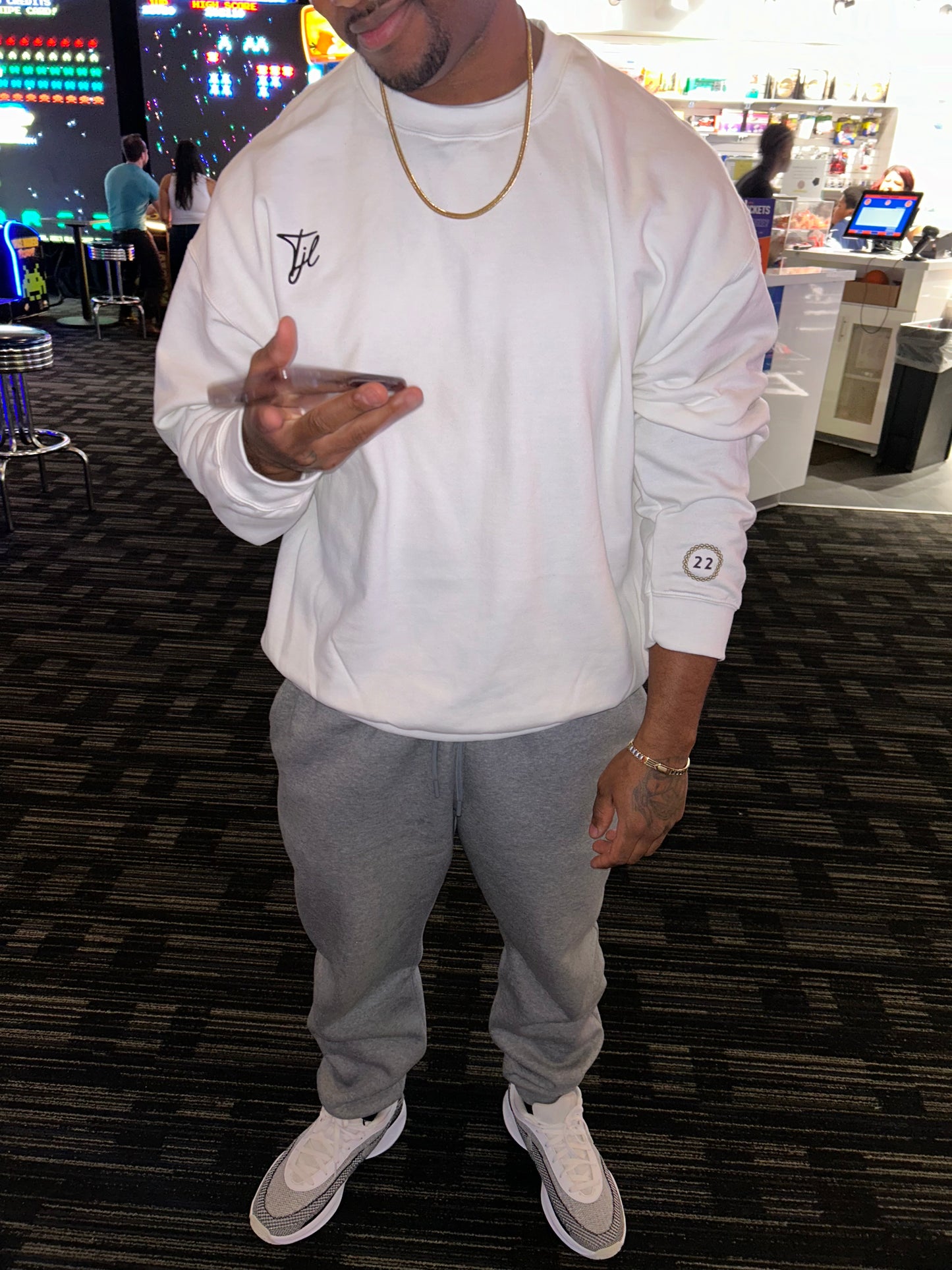 Jream Life Signature Logo Mens Sweatshirt| Mens Sweatshirt
