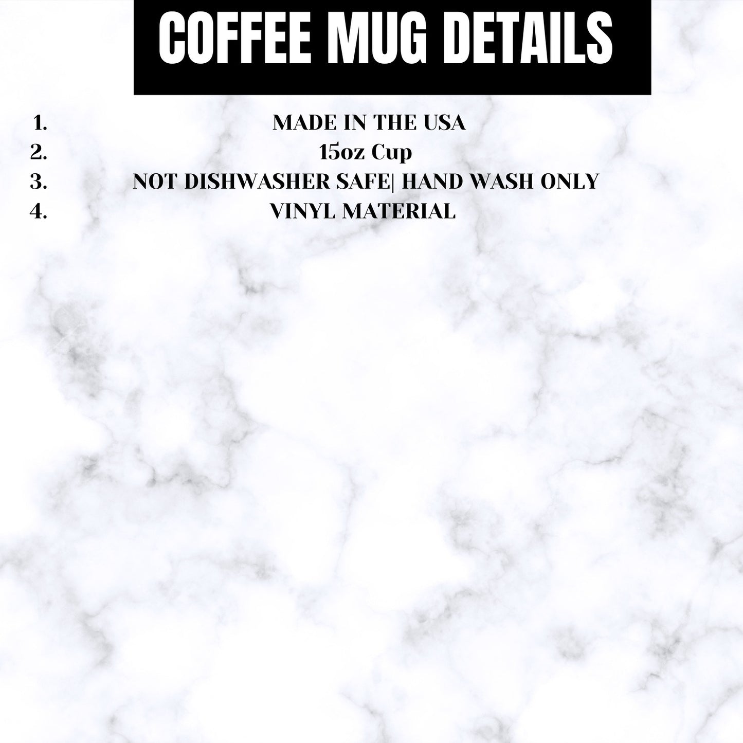 Customizable Sublimation Coffee Mugs