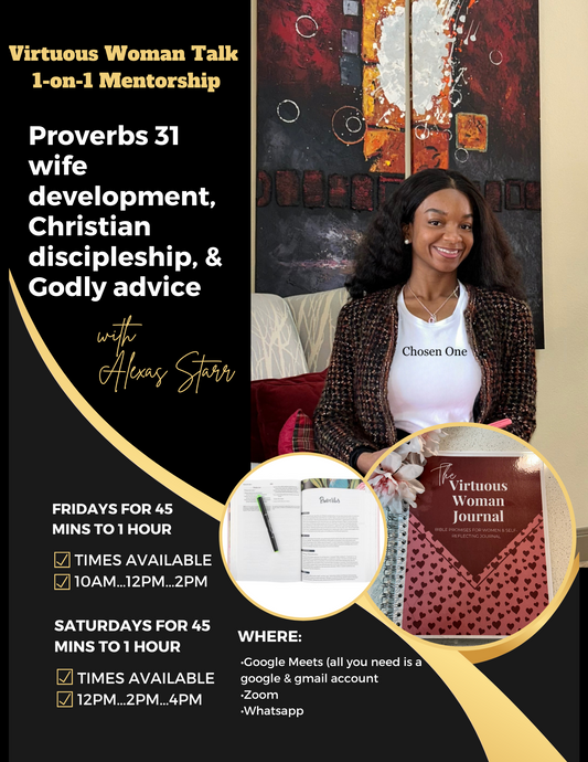 Virtuous Woman 1-on-1 Mentorship