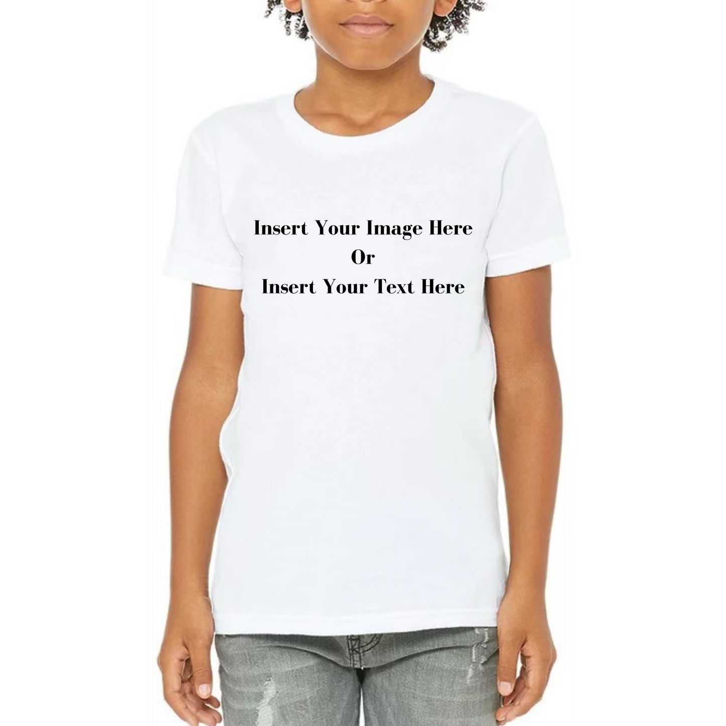 Unisex Customizable Vinyl Kids Shirt Custom Shirt For Girls| Custom Shirts For Boys