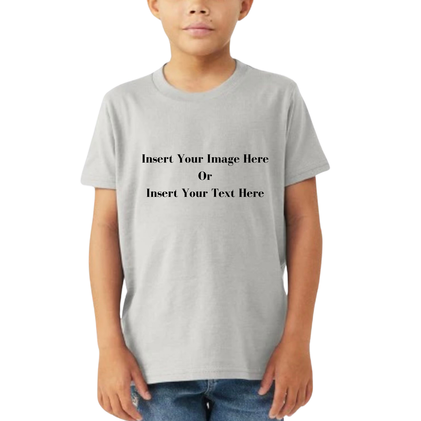 Unisex Customizable Vinyl Kids Shirt Custom Shirt For Girls| Custom Shirts For Boys