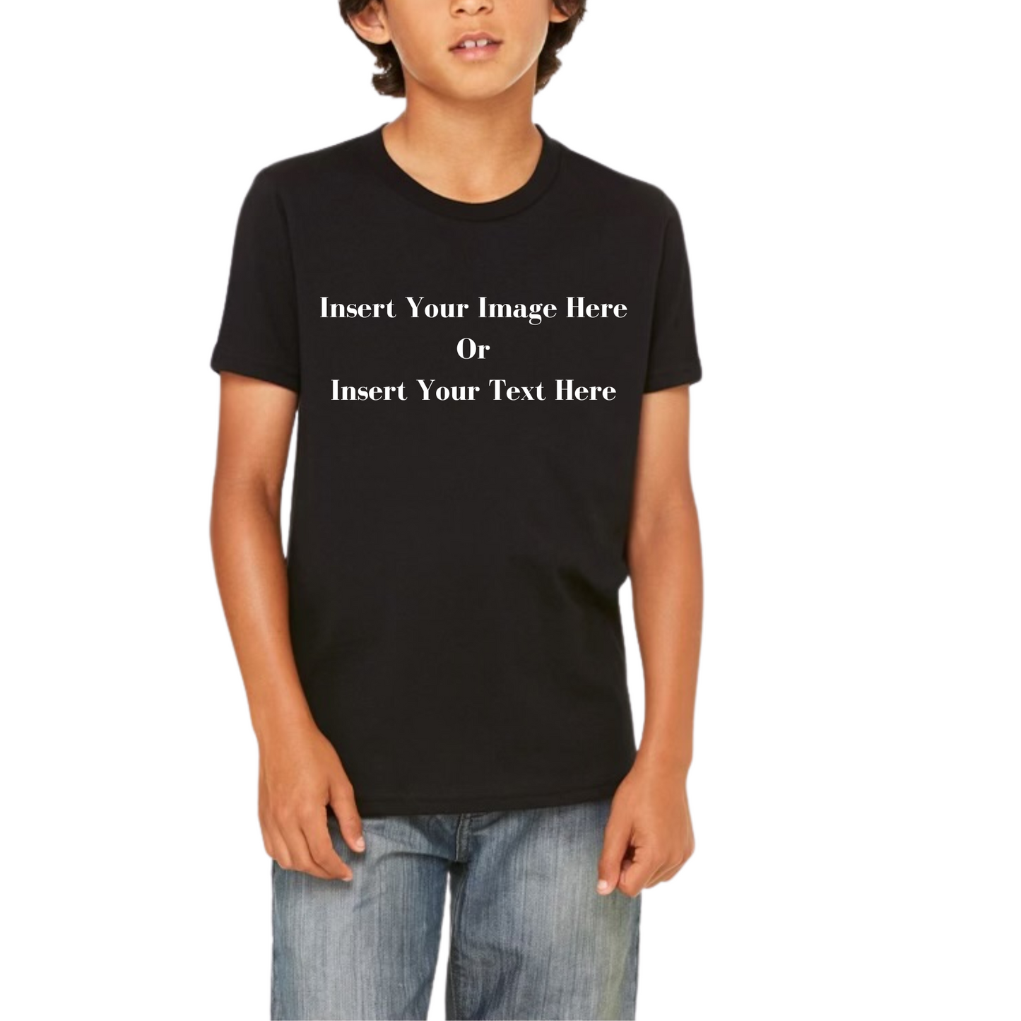 Unisex Customizable Vinyl Kids Shirt Custom Shirt For Girls| Custom Shirts For Boys