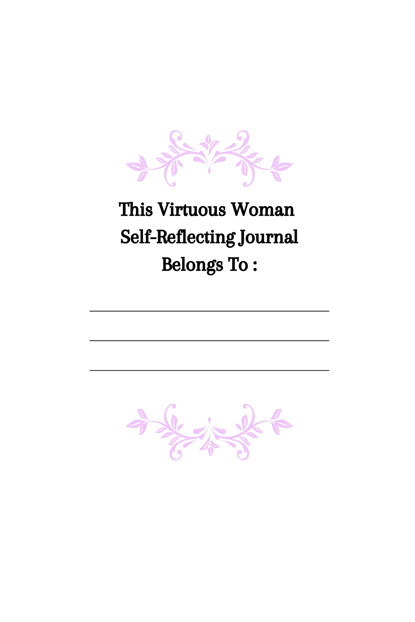 The Virtuous Woman Journal|Proverbs 31 Journal| Spring Collection| Bible Study Journal