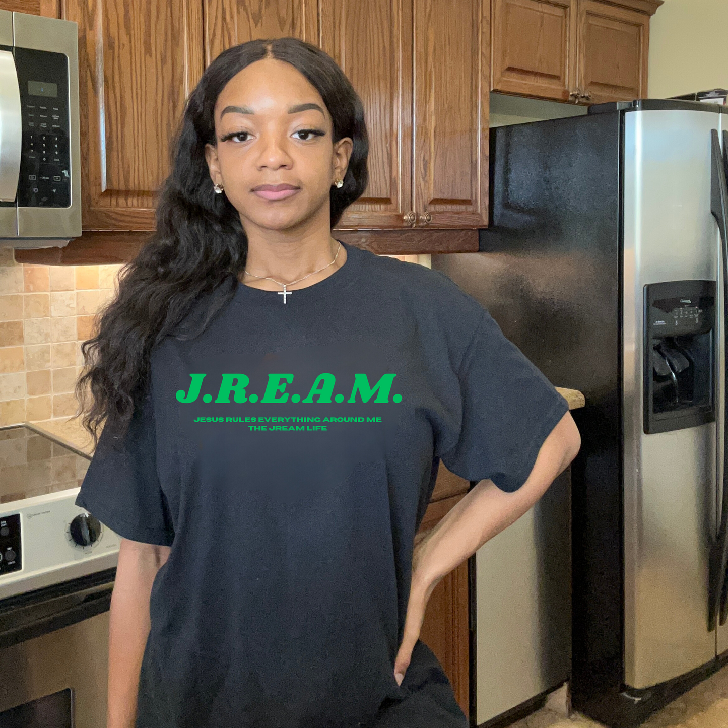 J.R.E.A.M. Jesus Rules Everything Around Me| Unisex Adult T-shirt