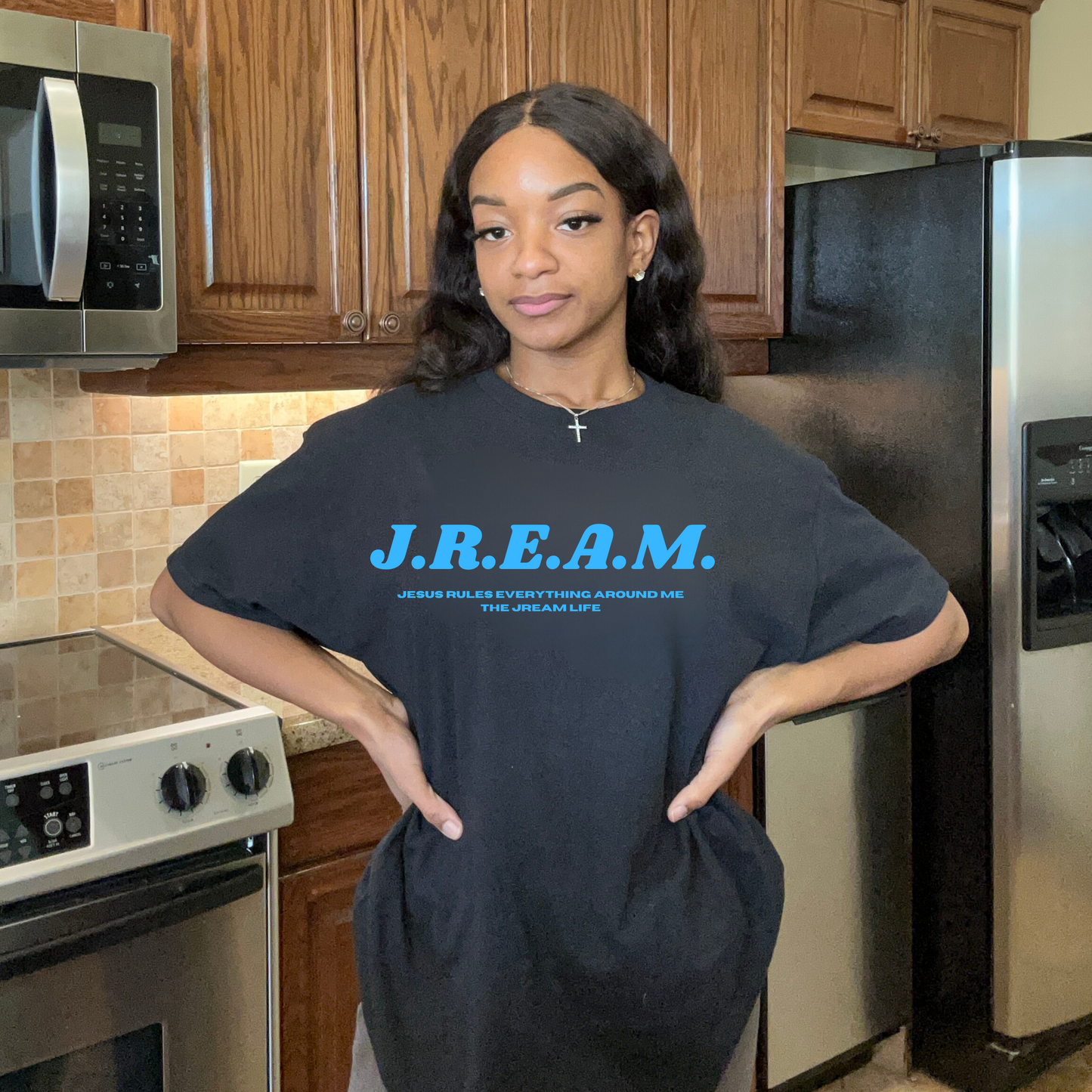 J.R.E.A.M. Jesus Rules Everything Around Me| Unisex Adult T-shirt