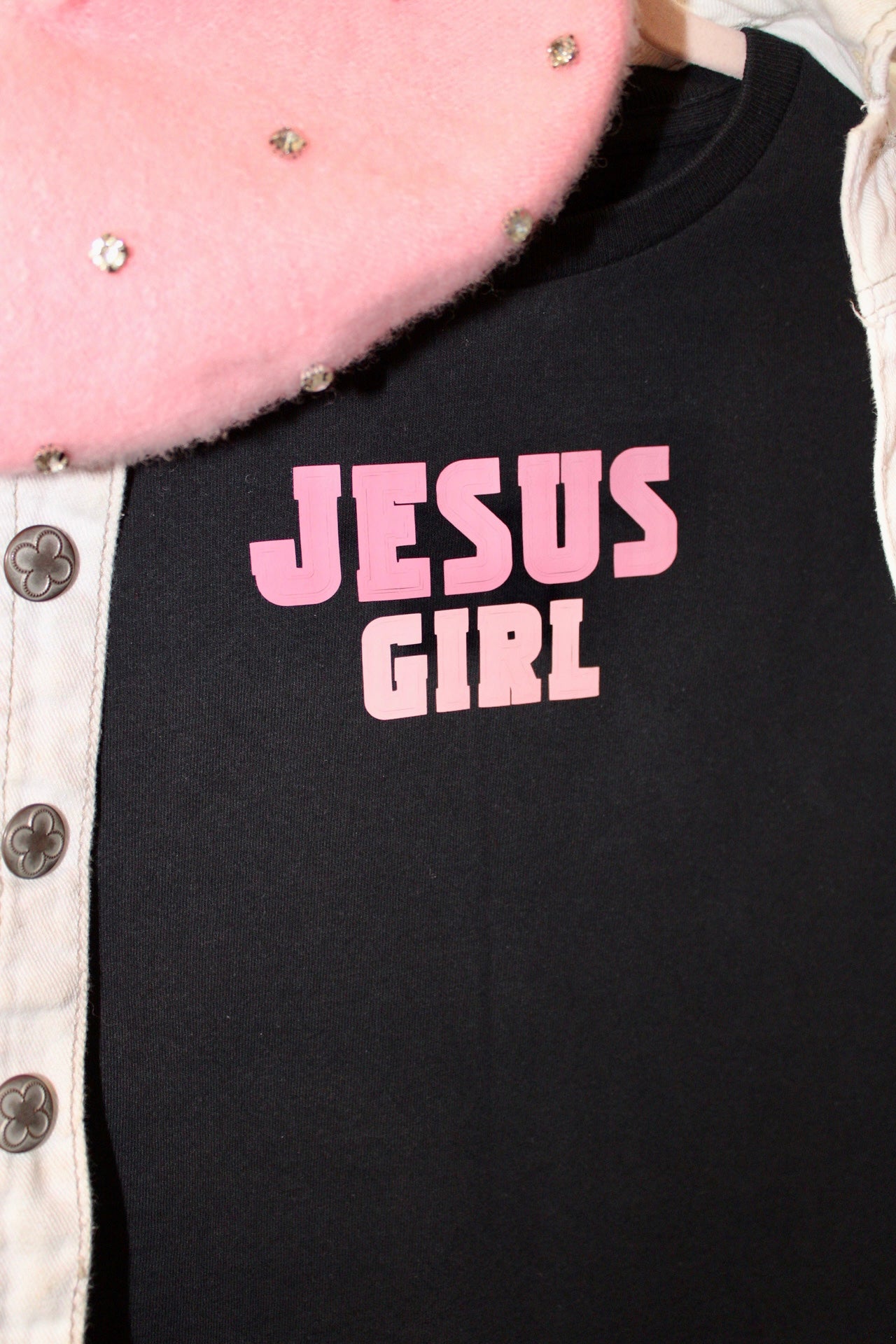 "Jesus Girl" Little Girls Christian Shirt| Jesus Shirt