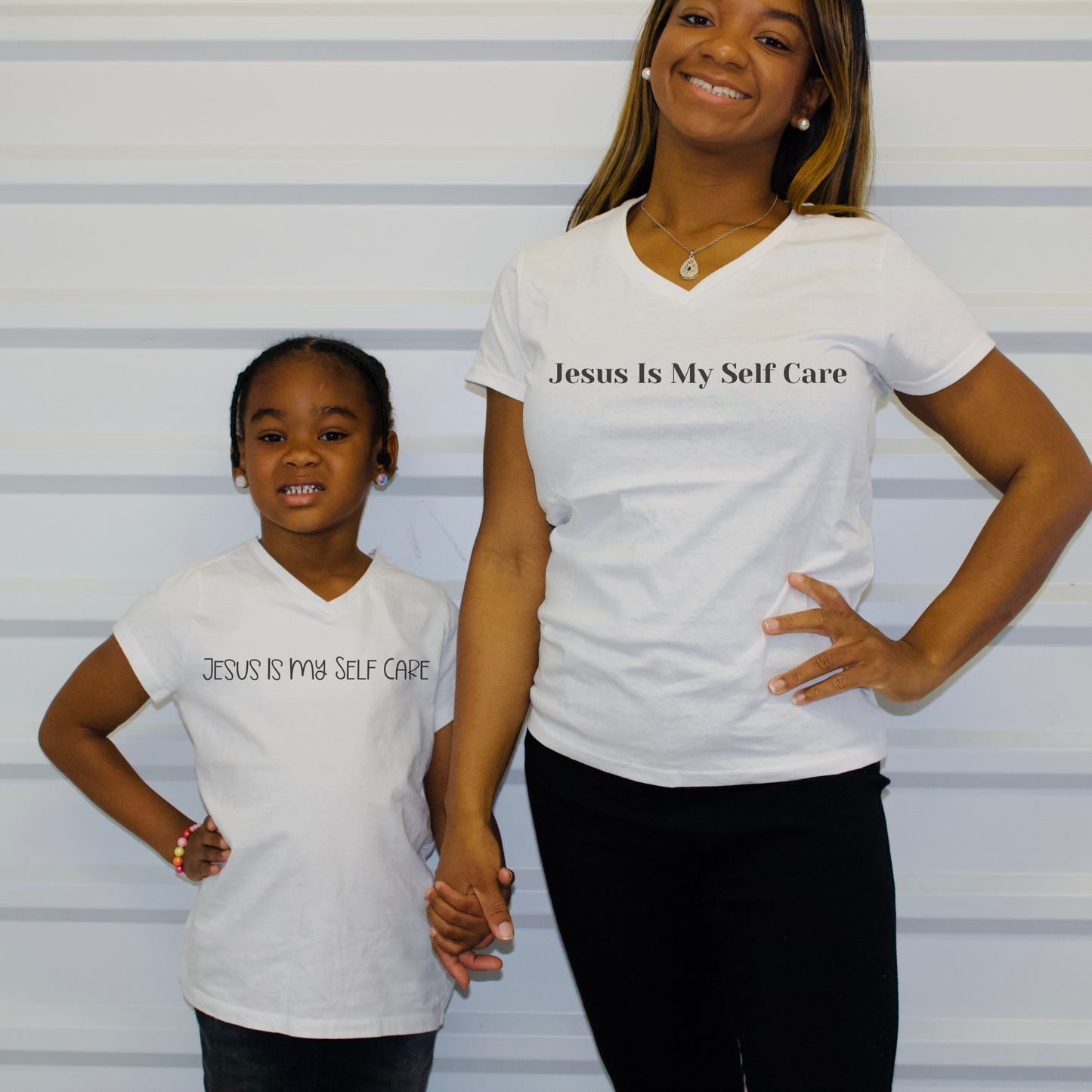 "Jesus is My Self-Care" Women & Girls T-shirt|Self Care Shirt| Christian Tees