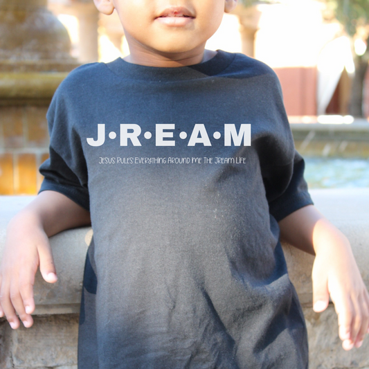 JREAM Jesus Rules Everything Around Me| Boys T-shirt