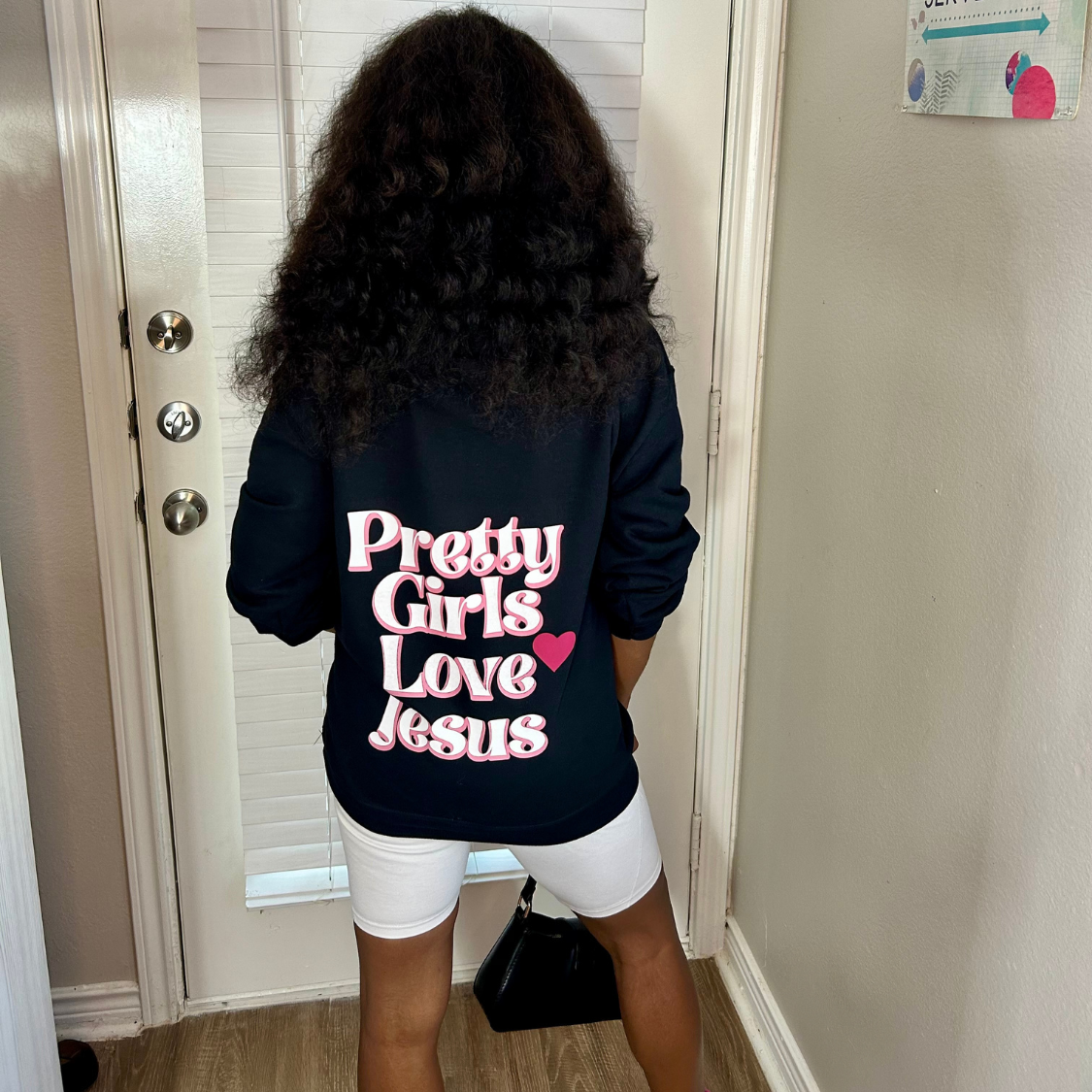 Pretty Girls Love Jesus|Saved By Grace Hoodie| Christian Hoodies| Girly Hoodies