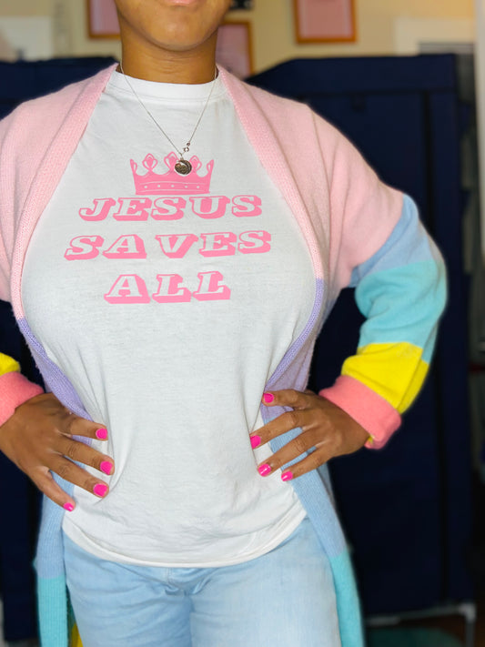 Jesus Saves All T-Shirt| Ladies Tee